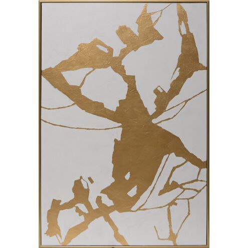 Fractured Fix 60 X 40 inch Hand Painted Art